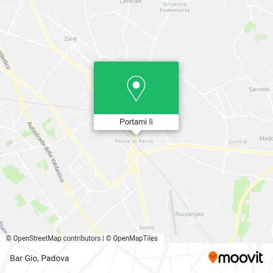 Mappa Bar Gio