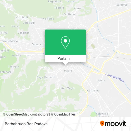 Mappa Barbabruco Bar