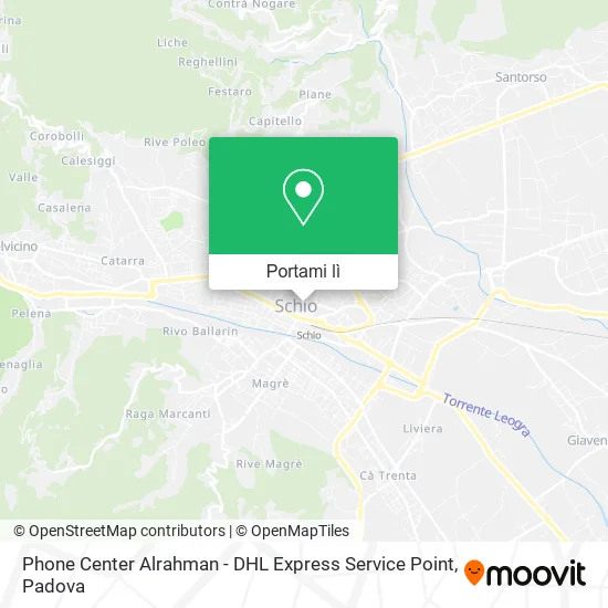 Mappa Phone Center Alrahman - DHL Express Service Point