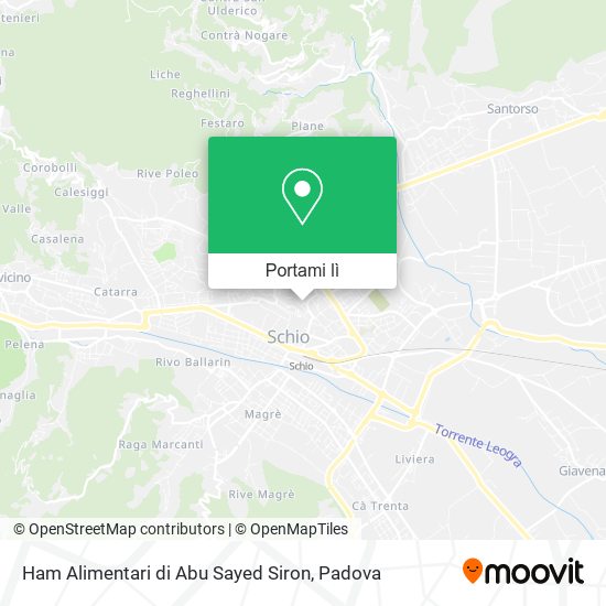 Mappa Ham Alimentari di Abu Sayed Siron
