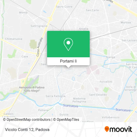 Mappa Vicolo Conti  12