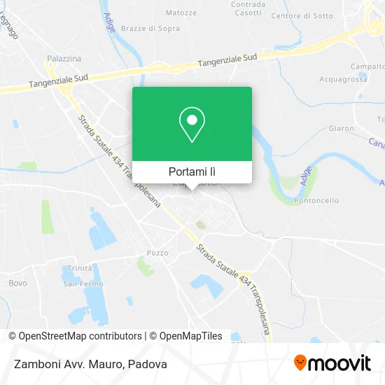 Mappa Zamboni Avv. Mauro