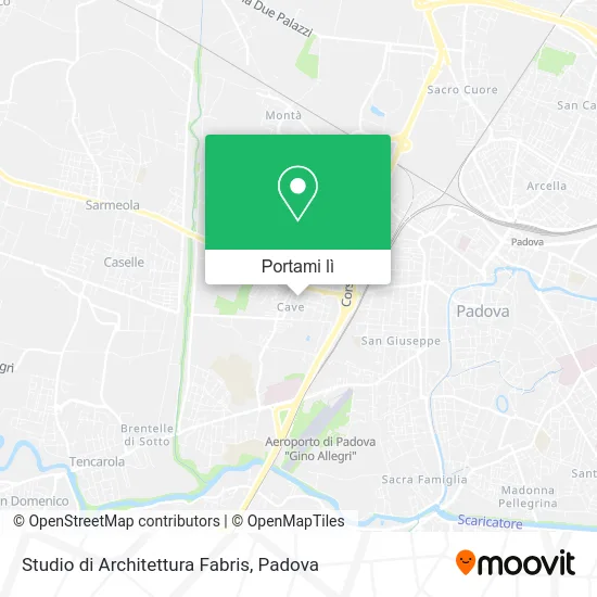 Mappa Studio di Architettura Fabris