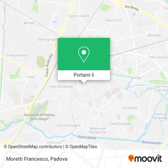 Mappa Moretti Francesco