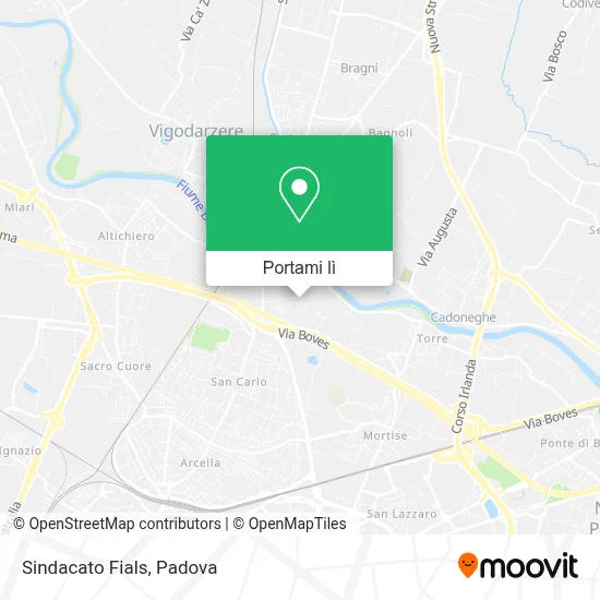 Mappa Sindacato Fials