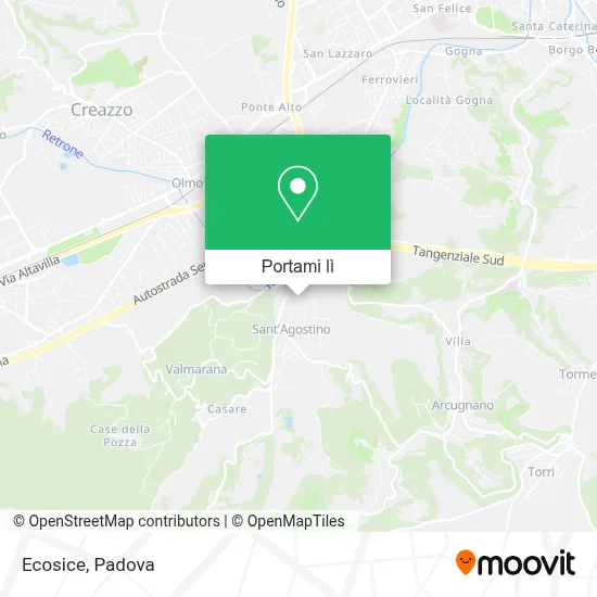 Mappa Ecosice