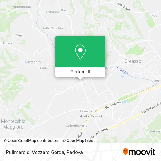 Mappa Pulimarc di Vezzaro Gerda