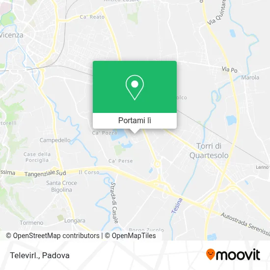 Mappa Televirl.