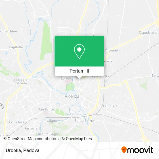 Mappa Urbella