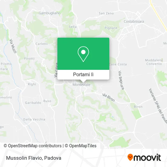 Mappa Mussolin Flavio