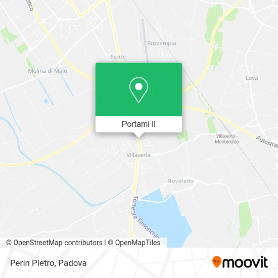 Mappa Perin Pietro