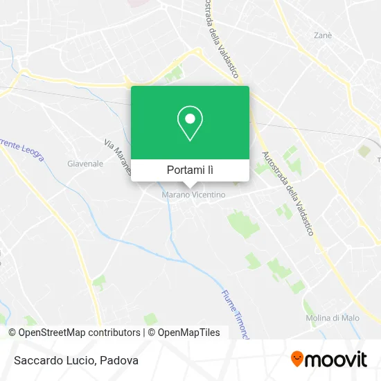 Mappa Saccardo Lucio