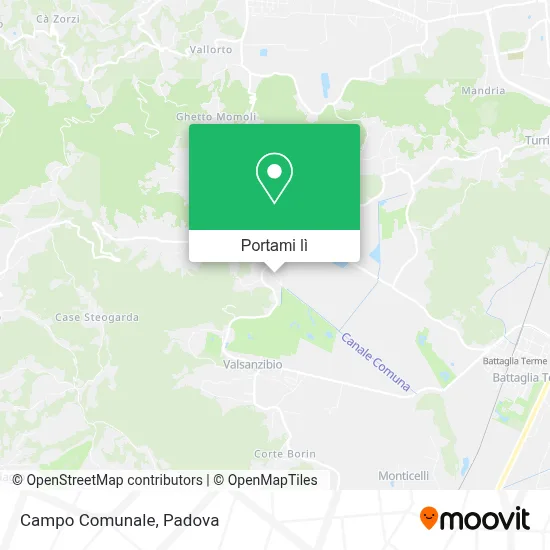 Mappa Campo Comunale