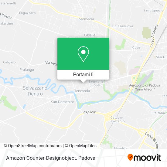 Mappa Amazon Counter-Designobject