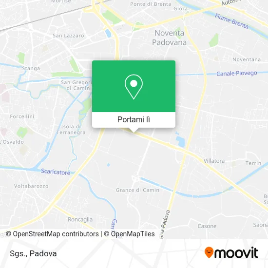 Mappa Sgs.