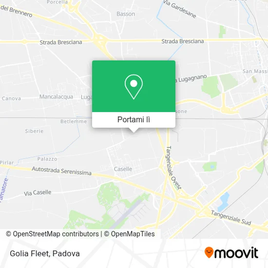 Mappa Golia Fleet
