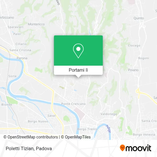 Mappa Poletti Tizian