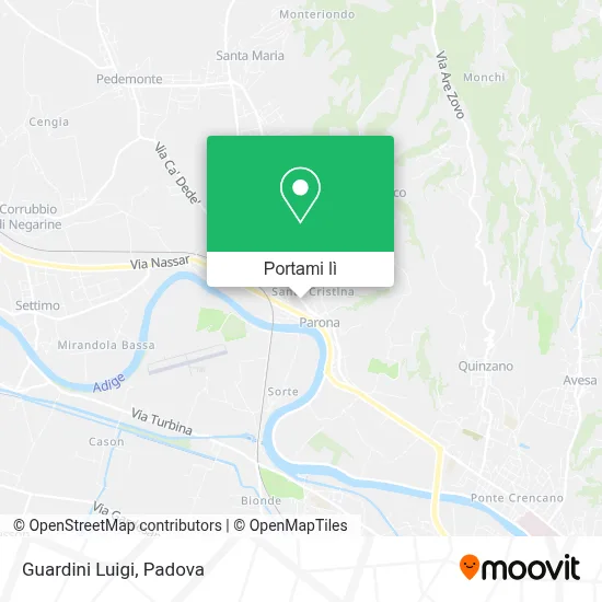 Mappa Guardini Luigi