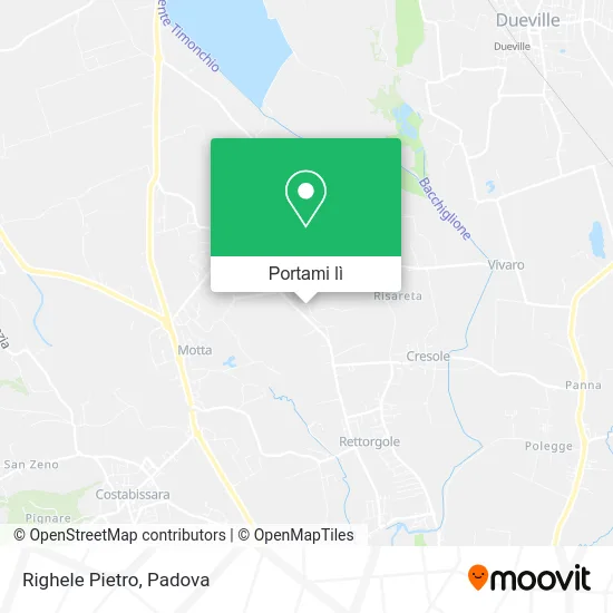 Mappa Righele Pietro