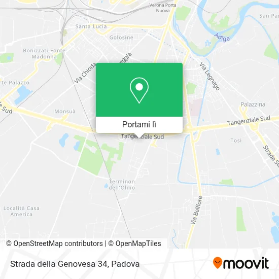 Mappa Strada della Genovesa  34