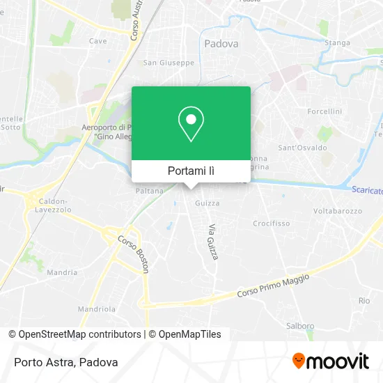 Mappa Porto Astra