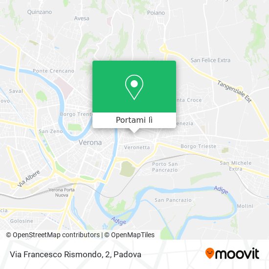 Mappa Via Francesco Rismondo, 2