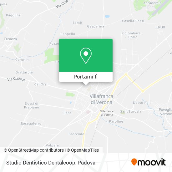 Mappa Studio Dentistico Dentalcoop