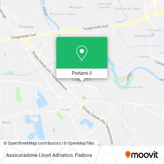 Mappa Assicurazione Lloyd Adriatico