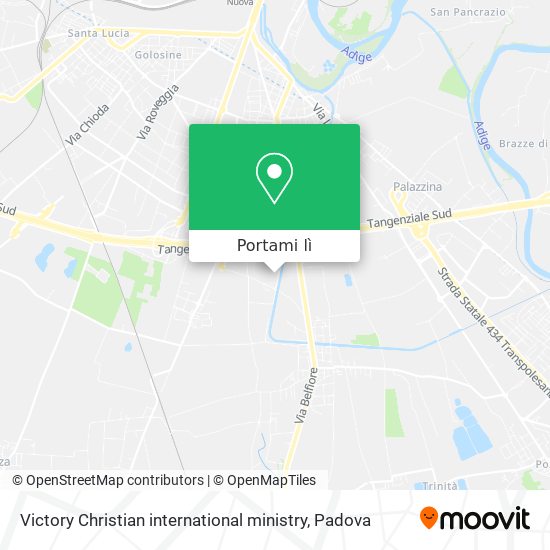 Mappa Victory Christian international ministry