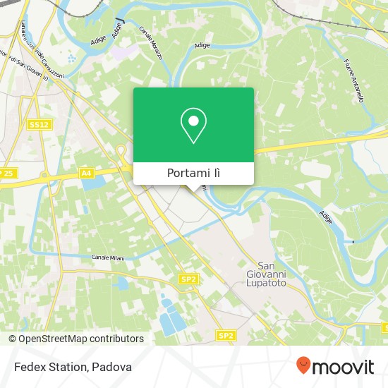 Mappa Fedex Station