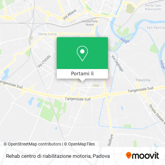 Mappa Rehab centro di riabilitazione motoria