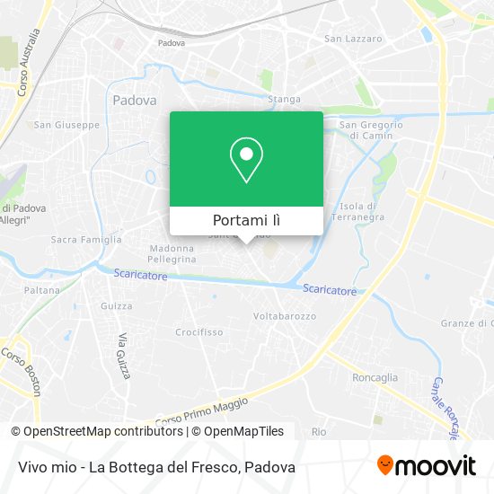 Mappa Vivo mio - La Bottega del Fresco