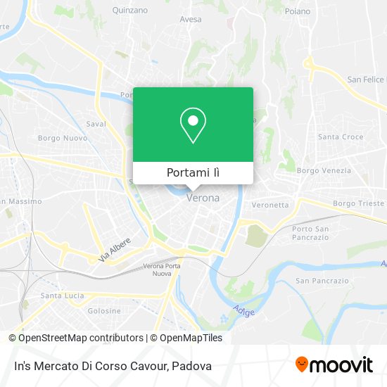 Mappa In's Mercato Di Corso Cavour