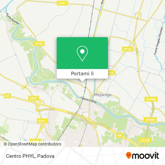 Mappa Centro PHYL