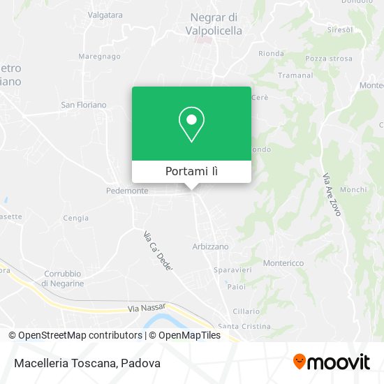 Mappa Macelleria Toscana