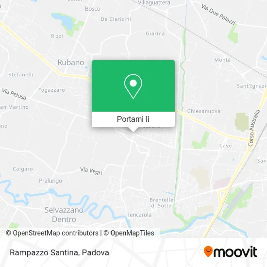 Mappa Rampazzo Santina