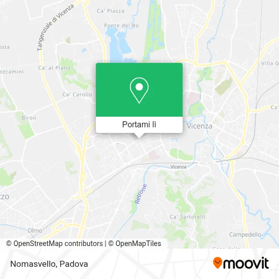 Mappa Nomasvello
