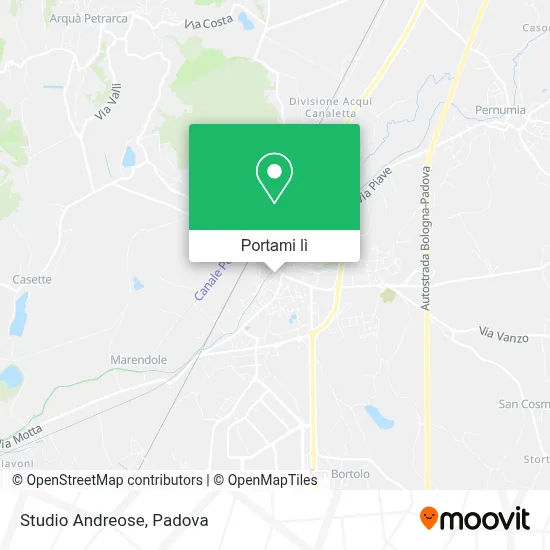 Mappa Studio Andreose