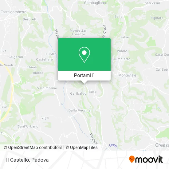 Mappa Il Castello