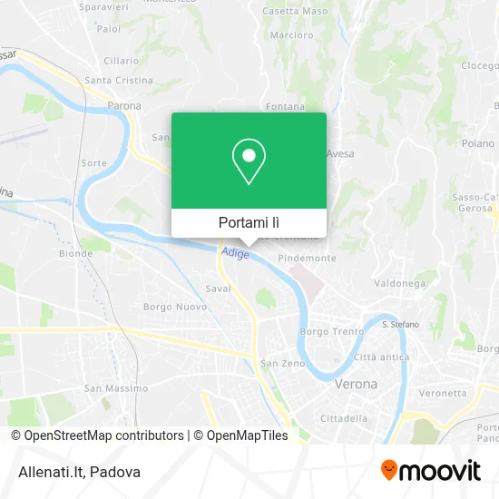Mappa Allenati.It