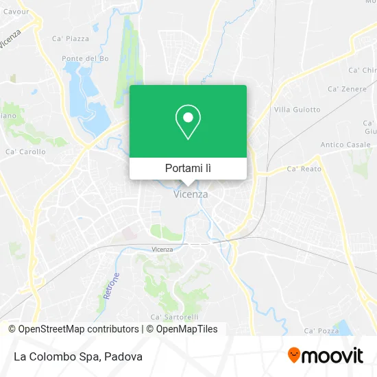 Mappa La Colombo Spa