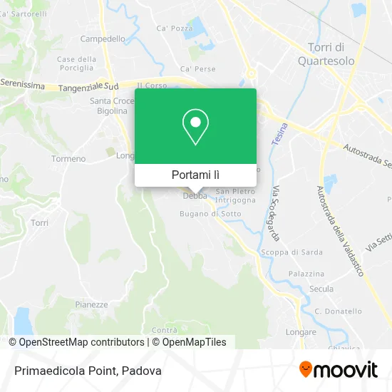 Mappa Primaedicola Point