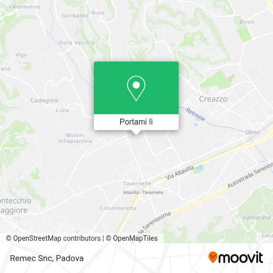 Mappa Remec Snc