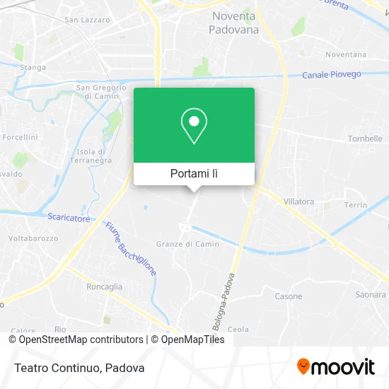 Mappa Teatro Continuo