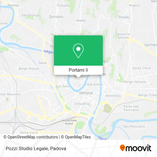Mappa Pozzi Studio Legale