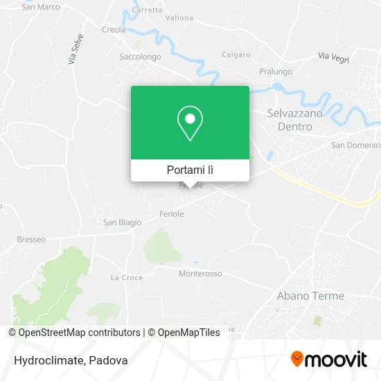 Mappa Hydroclimate