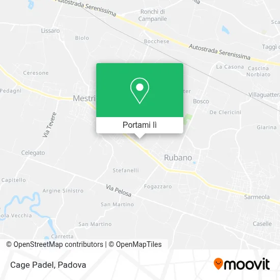 Mappa Cage Padel