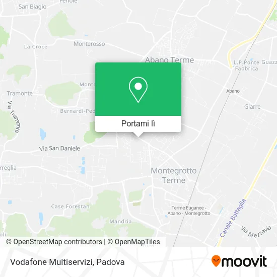 Mappa Vodafone Multiservizi
