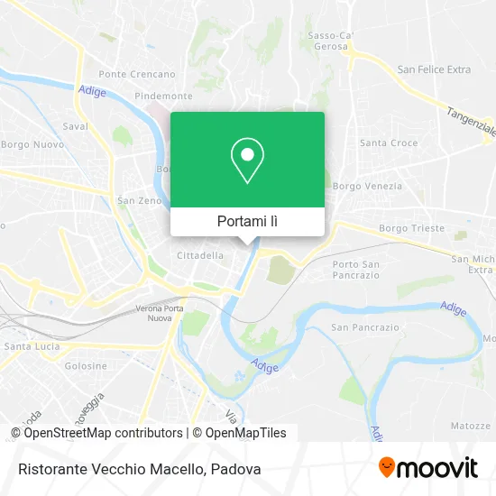 Mappa Ristorante Vecchio Macello