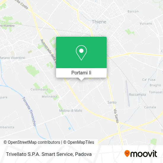 Mappa Trivellato S.P.A. Smart Service